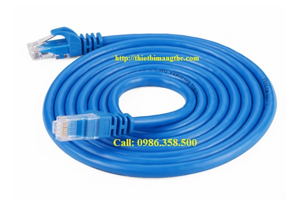 Tất tần tật về dây nhảy, patch cord cat5e, cat6 AMP